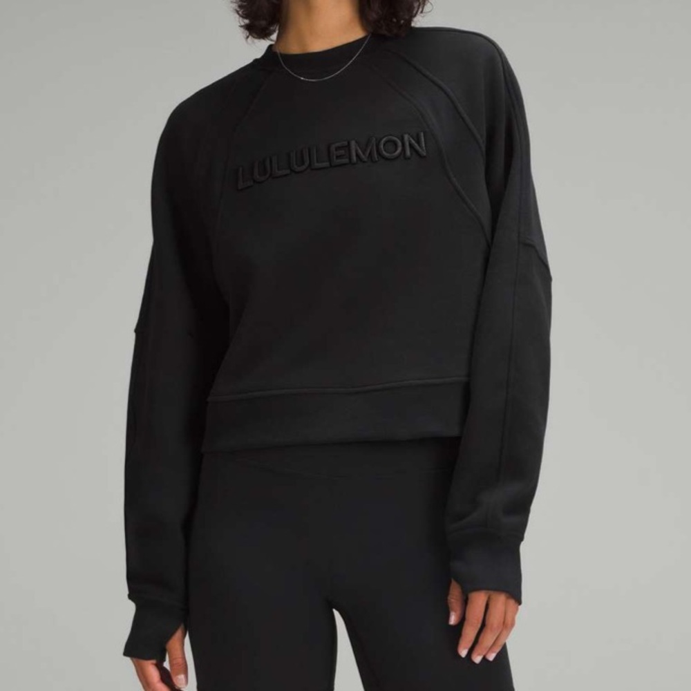 Lululemon Scuba Oversized Pullover *Wordmark EUC Size XS/S